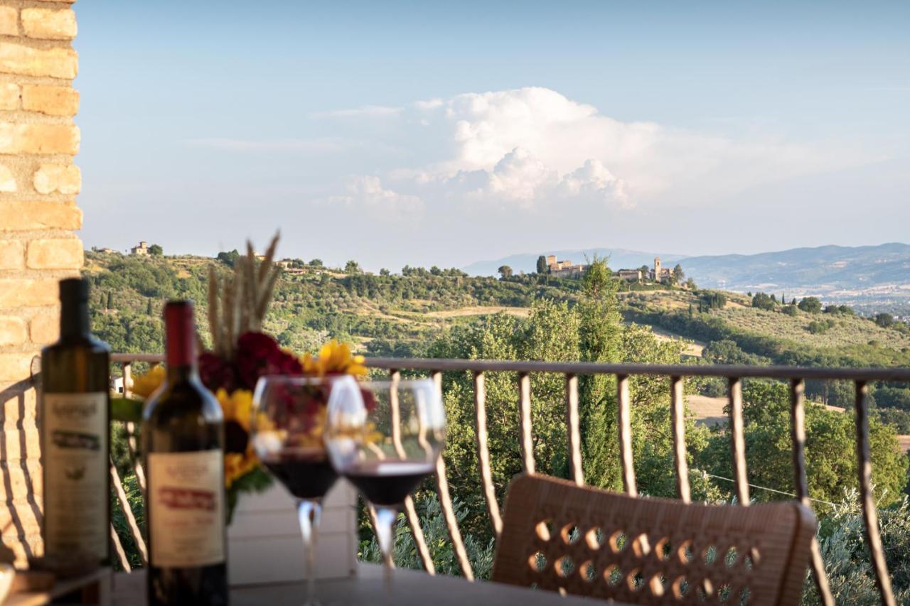 Agriturismo La Rocca Assisi Petrignano ภายนอก รูปภาพ